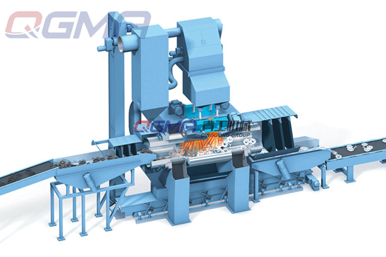 通过式抛丸机?是怎样装置的？